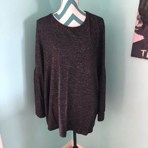Philosophy- bell-sleeved sweater.